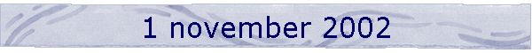 1 november 2002